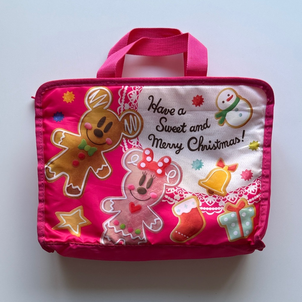 RARE Tokyo Disney Resort Christmas 2011 Have a Sweet and Merry Christmas Bag